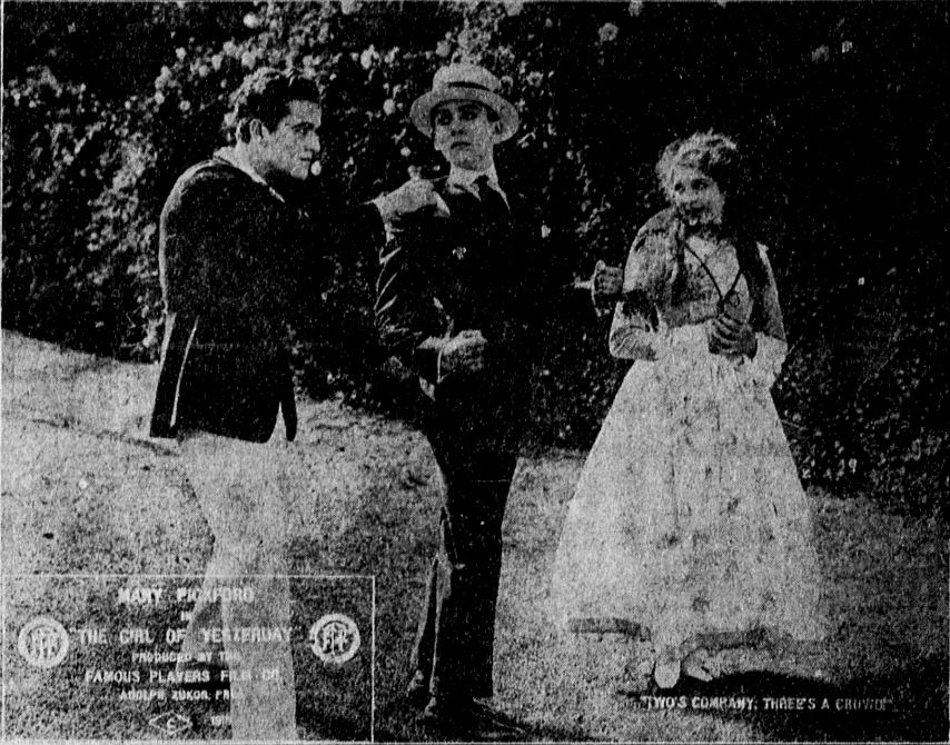 A Girl of Yesterday scene