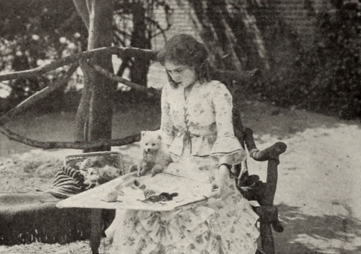 A Girl of Yesterday scene