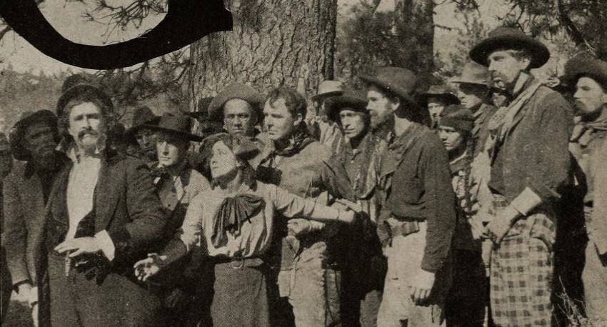 The Girl of the Golden West scene
