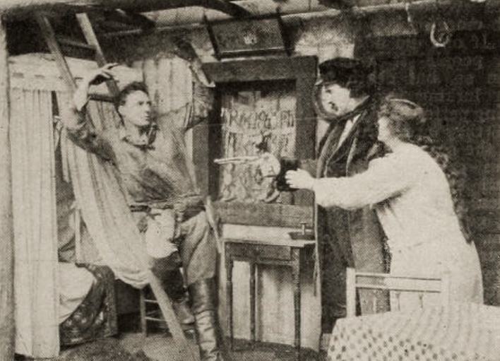 The Girl of the Golden West scene