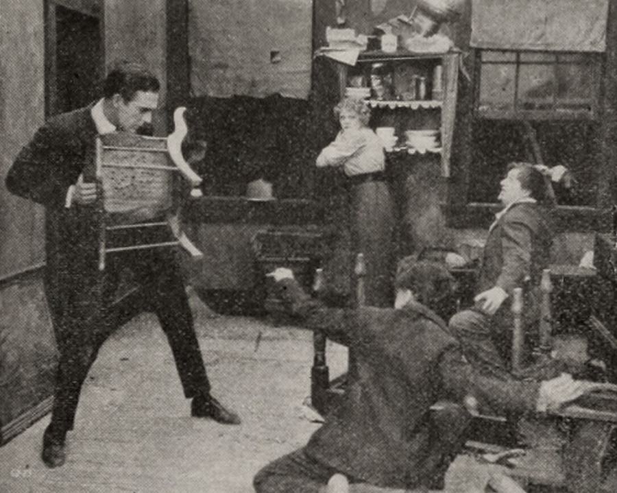 The Golden Chance scene