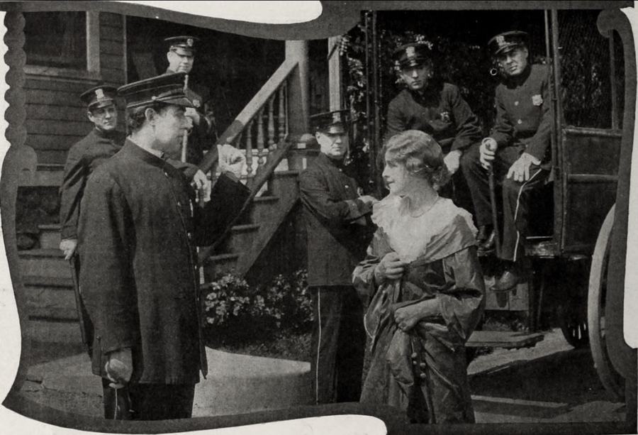 The Green Cloak scene