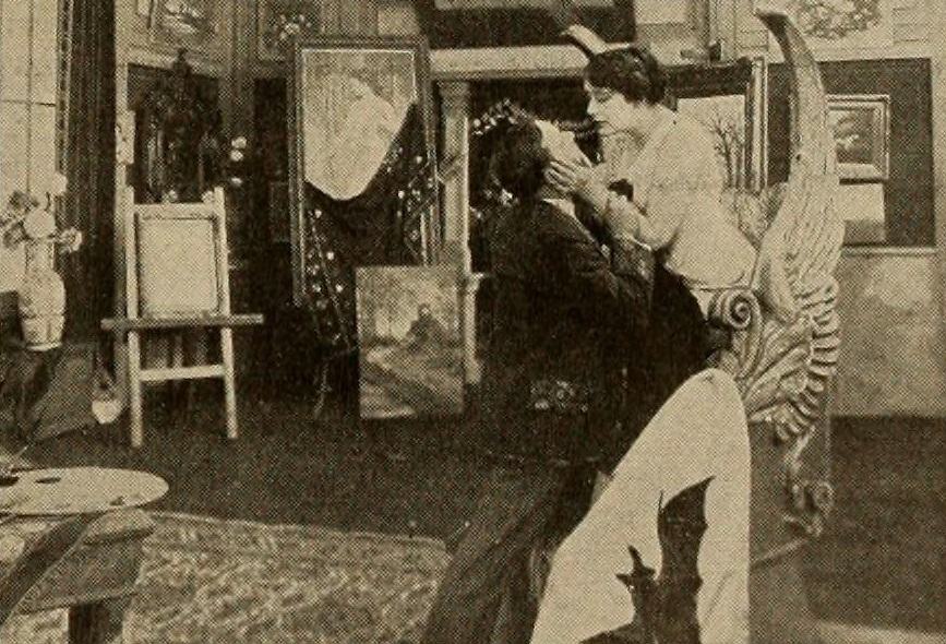 The Heart of a Painted Woman scene