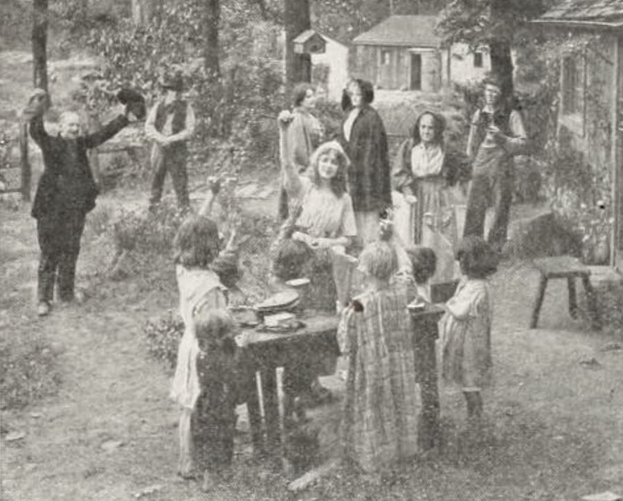 The Little Dutch Girl scene