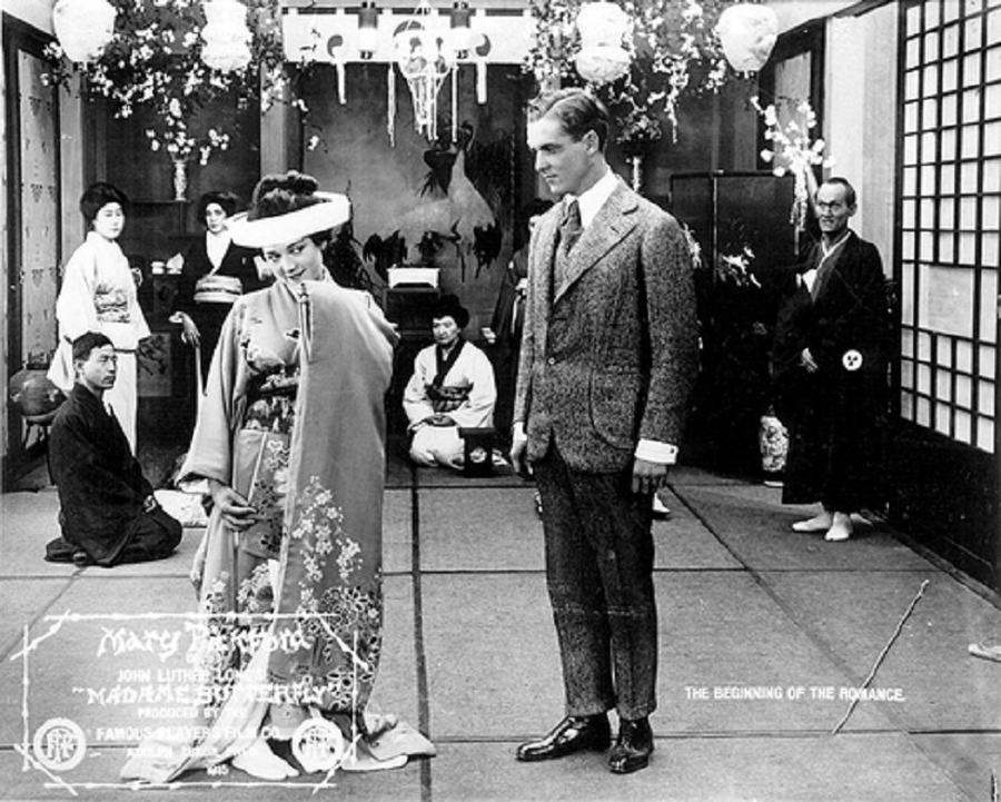 Madame Butterfly scene