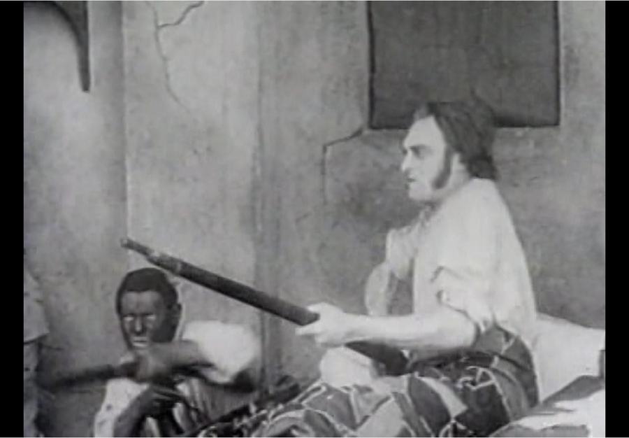 Martyrs of the Alamo scene