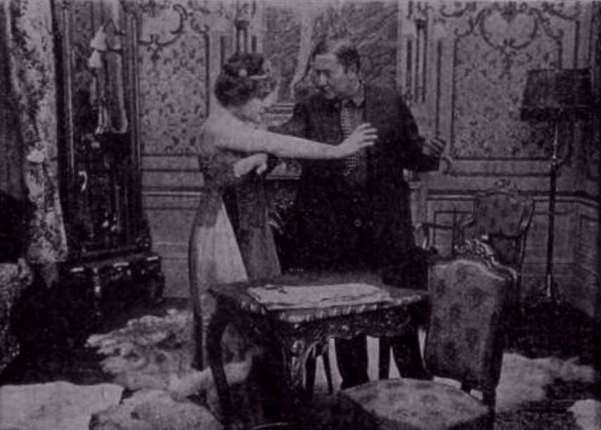 A Modern Magdalen scene