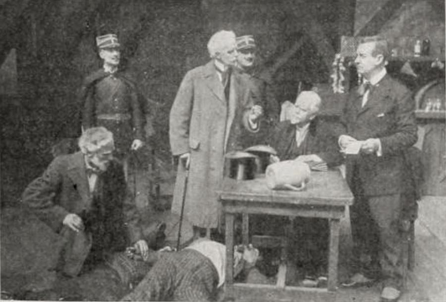 Monsieur Lecoq scene