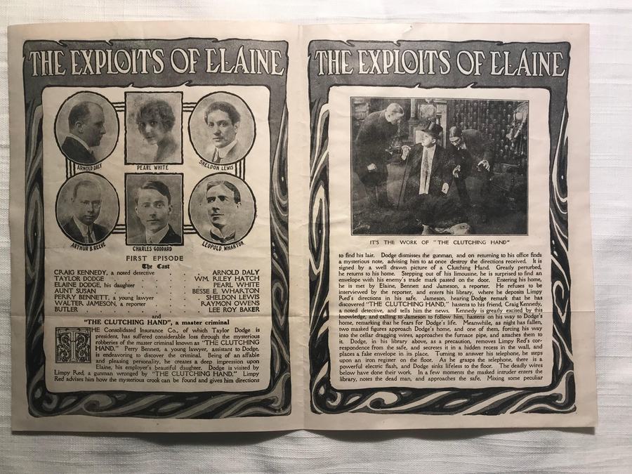 The New Exploits of Elaine scene