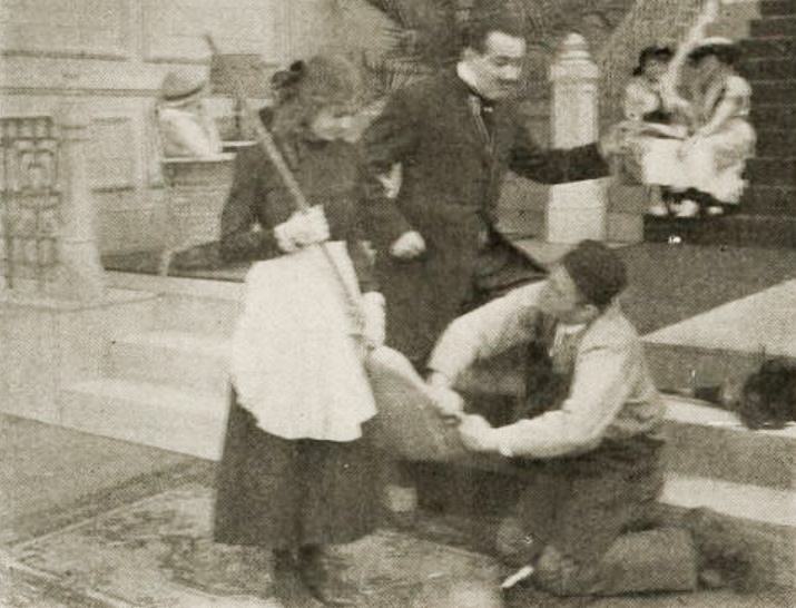 Old Dutch scene