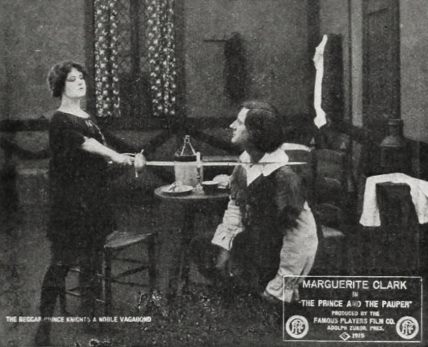 The Prince and the Pauper scene