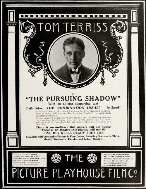 The Pursuing Shadow scene