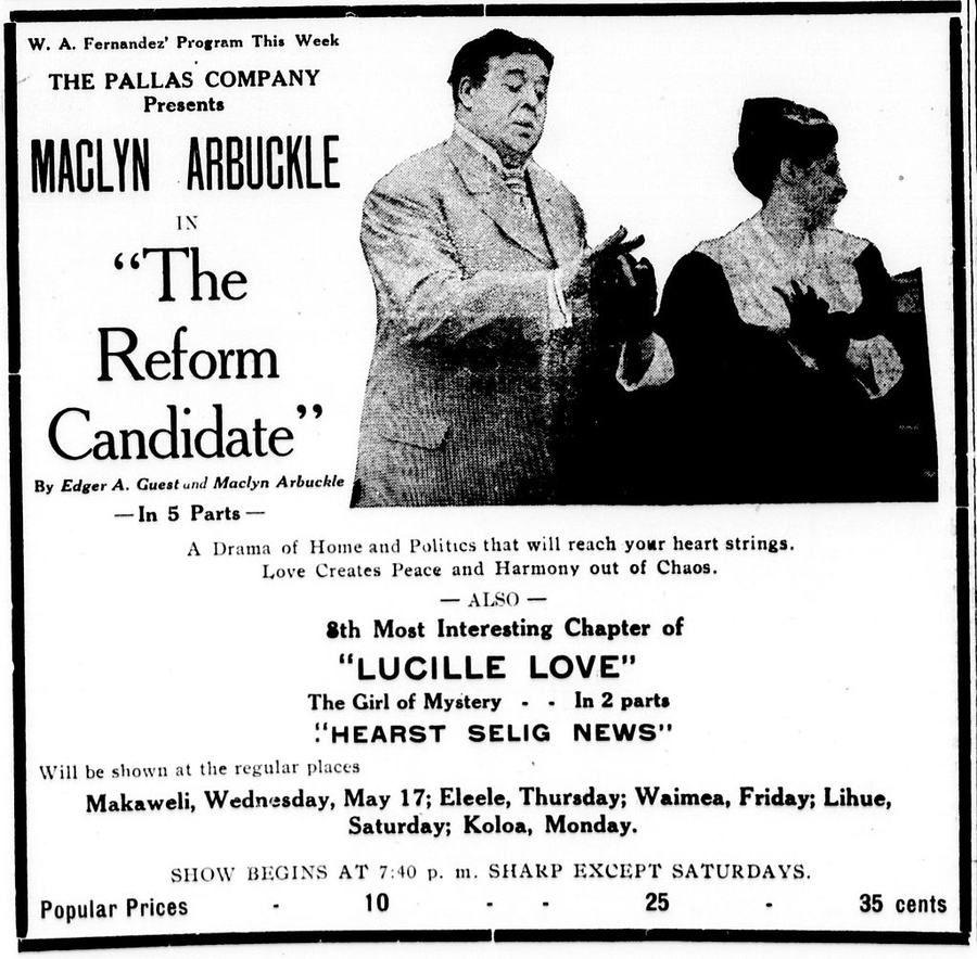 The Reform Candidate scene