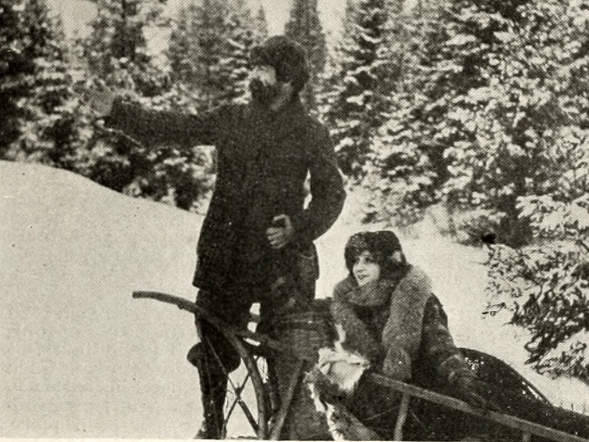 The Shooting of Dan McGrew scene