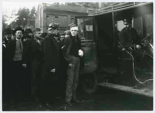 Strejken scene