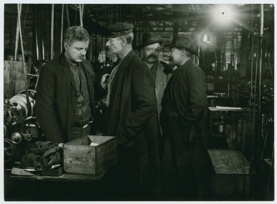 Strejken scene