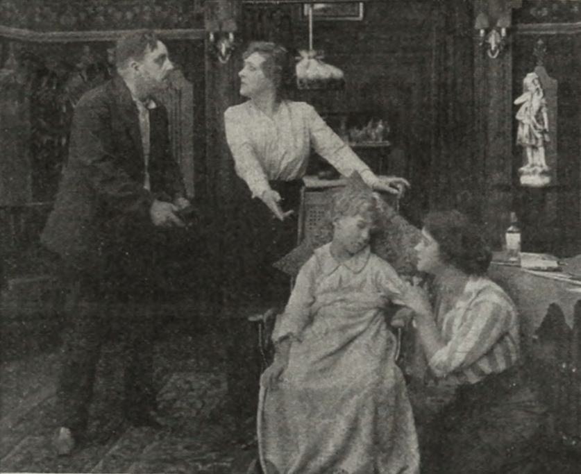 The Warning scene