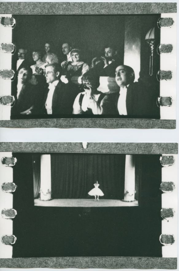 Balettprimadonnan scene