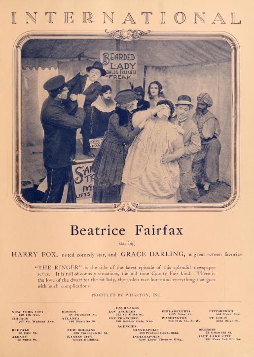 Beatrice Fairfax scene