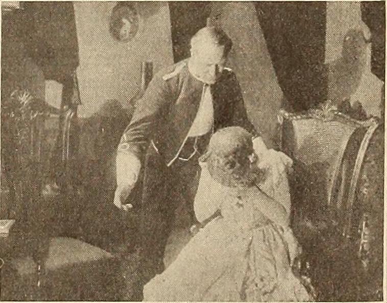 The Beggar of Cawnpore scene