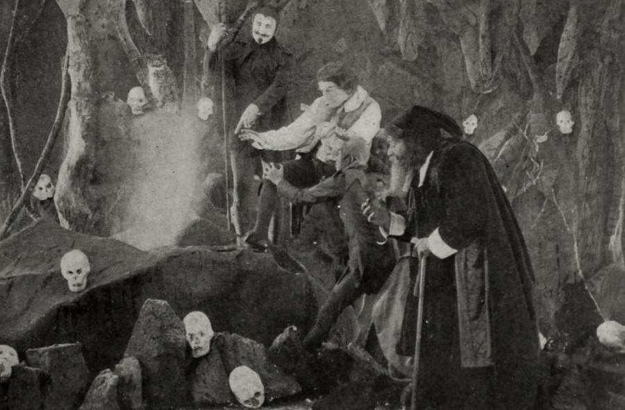 The Black Crook scene