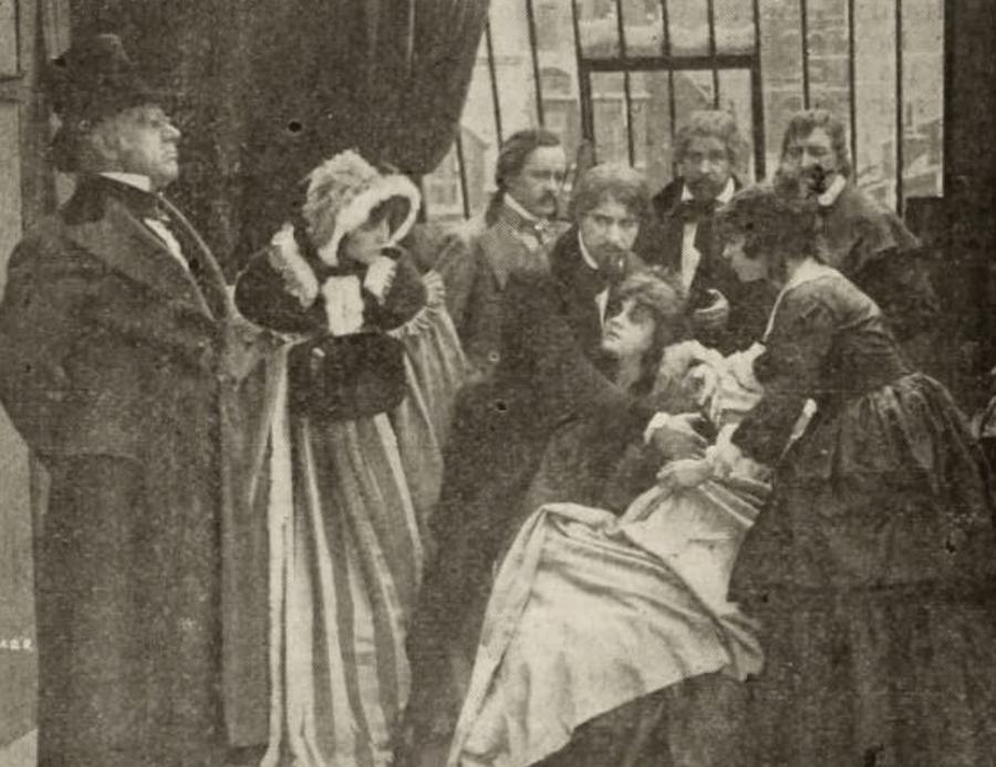 La vie de Bohème scene