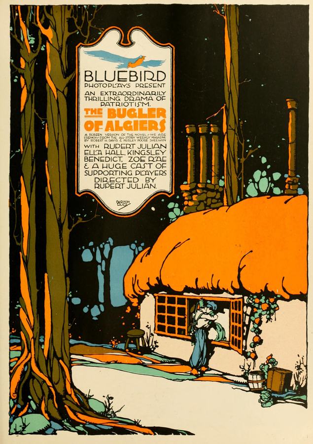 The Bugler of Algiers scene