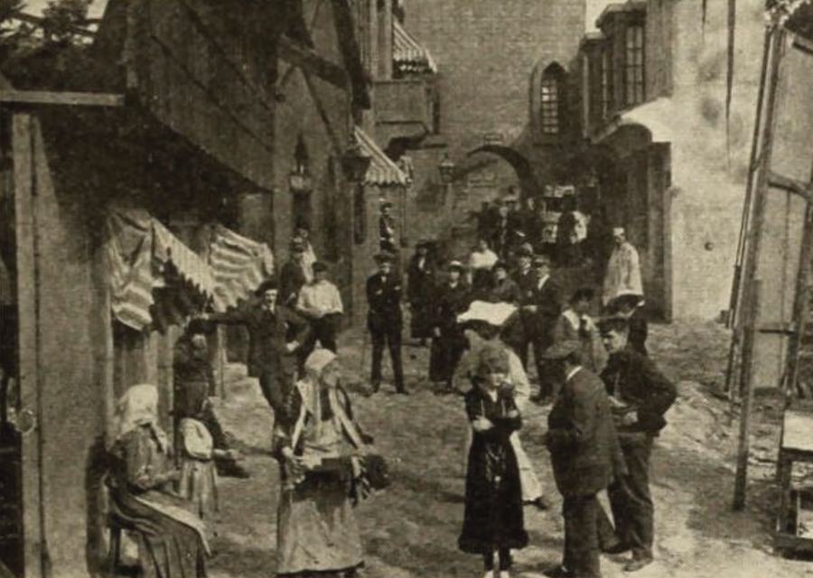 A Child of the Paris Streets scene