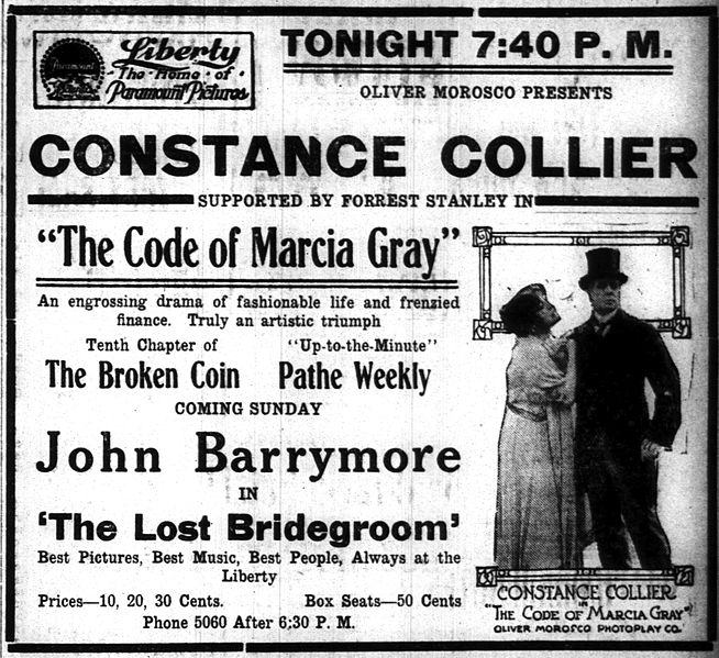 The Code of Marcia Gray scene