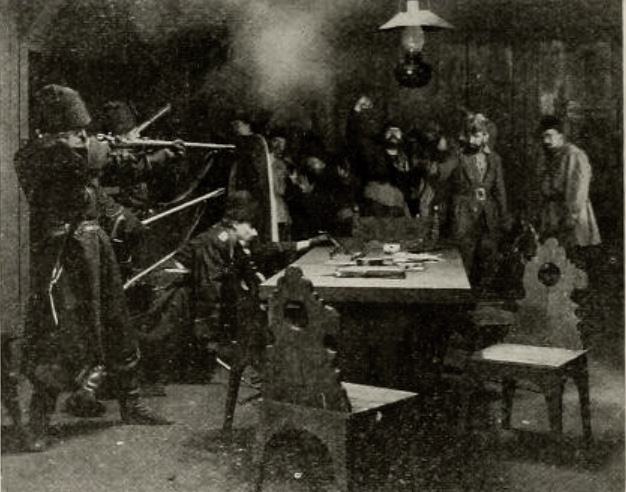 The Cossack Whip scene