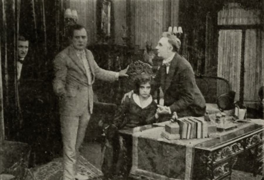 The Crimson Stain Mystery scene