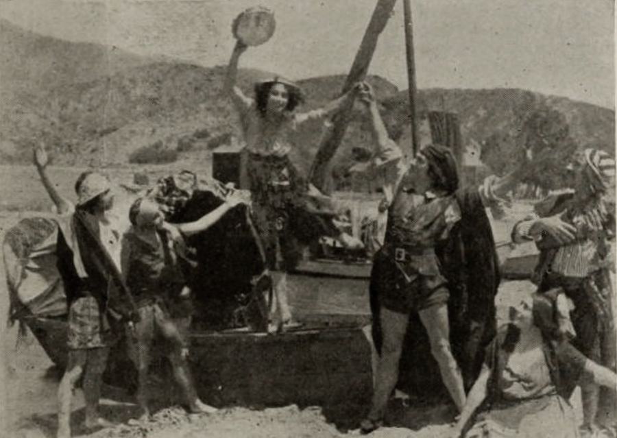 The Dumb Girl of Portici scene