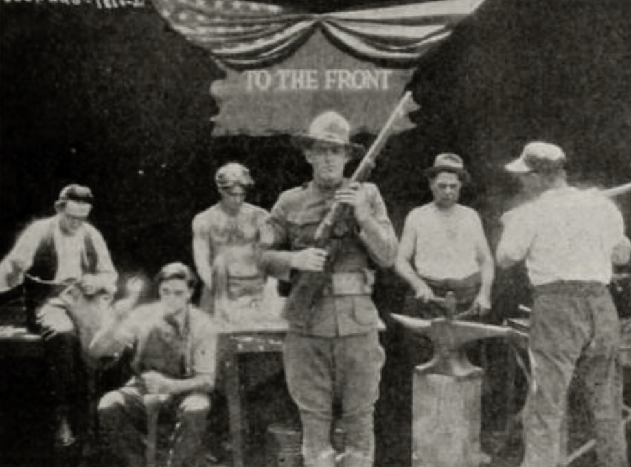 The Eagle's Wings scene