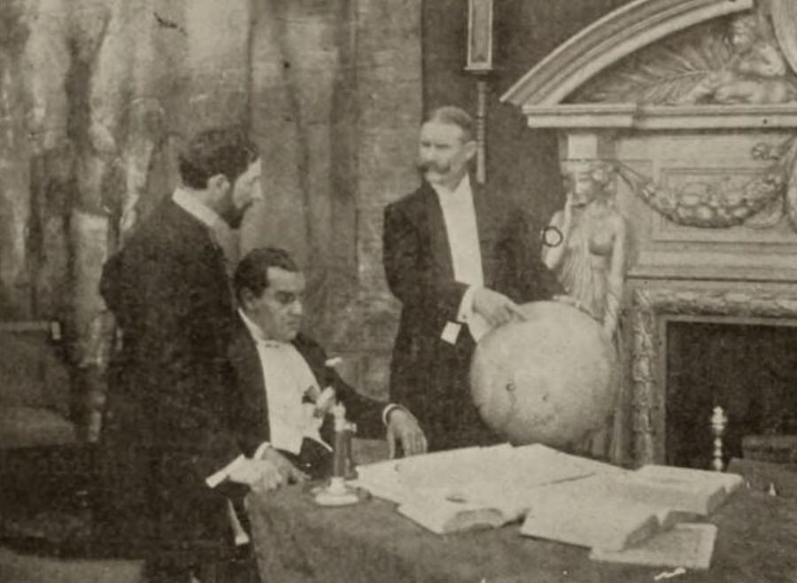 The Fall of a Nation scene