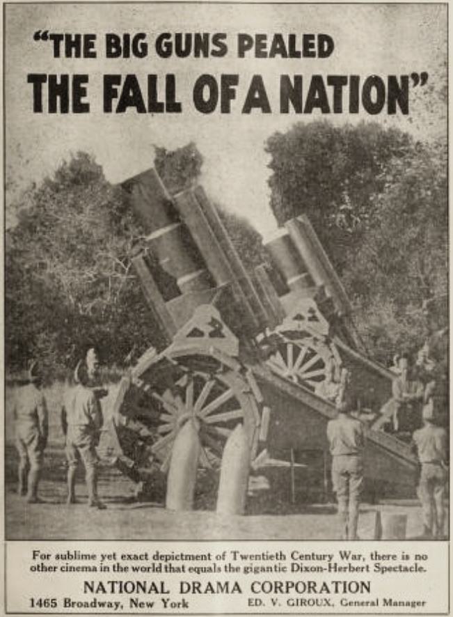 The Fall of a Nation scene