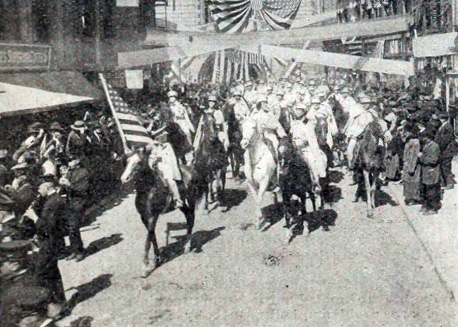 The Fall of a Nation scene