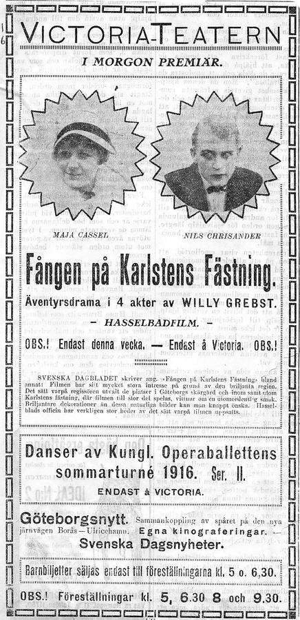 Fången på Karlstens fästning photo