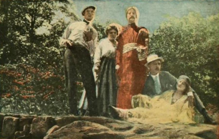 The Grip of Evil scene