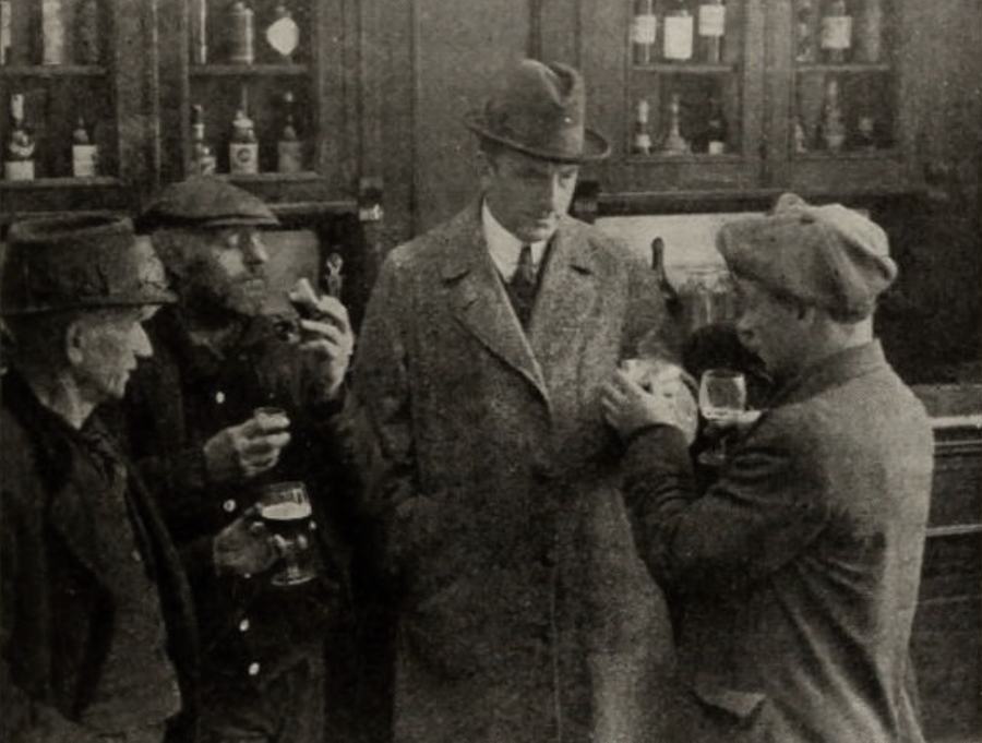 The Hand of Peril scene
