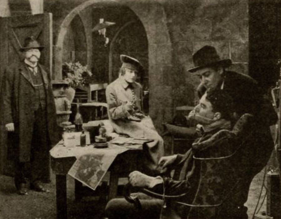 The Hand of Peril scene