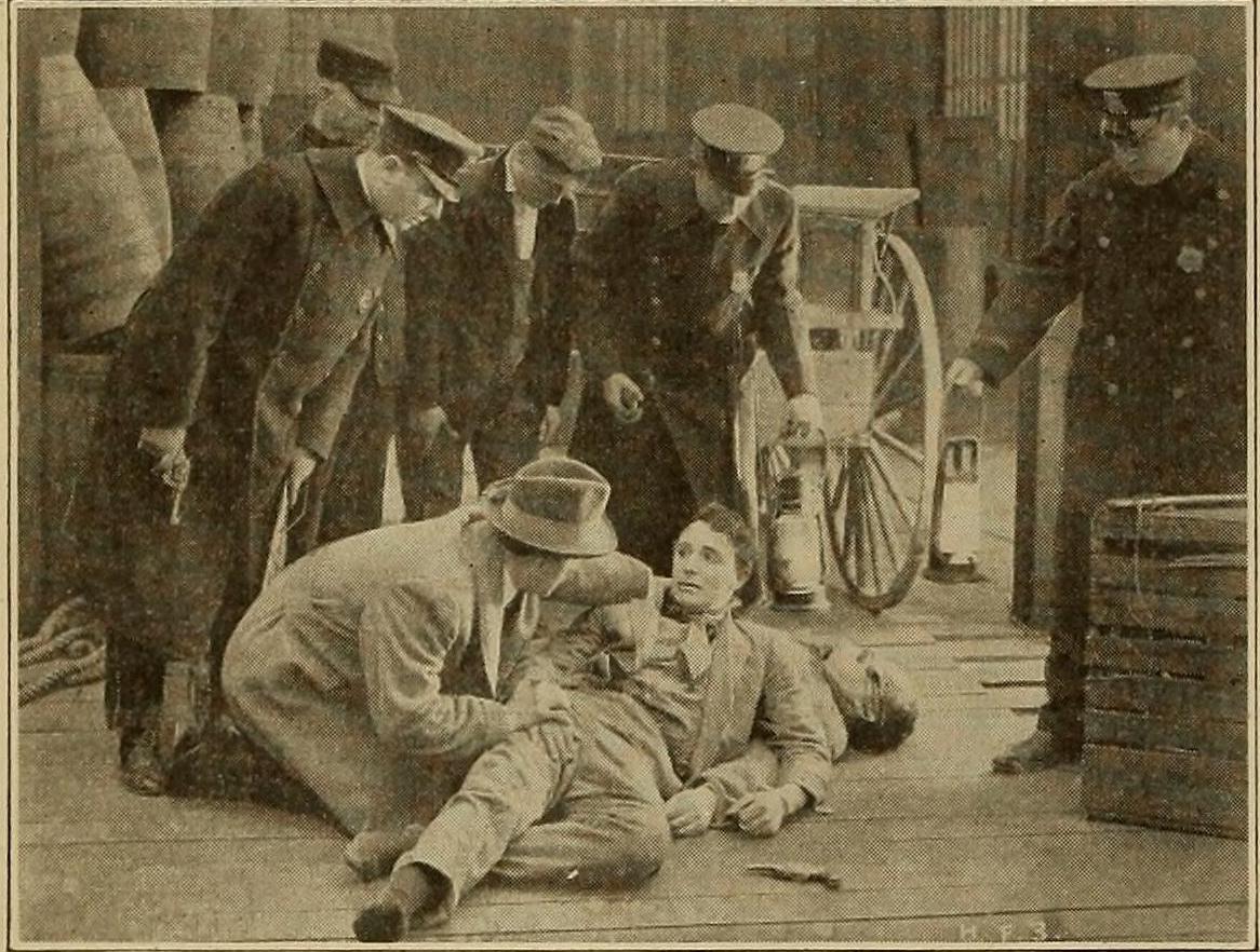 The Hand of Peril scene