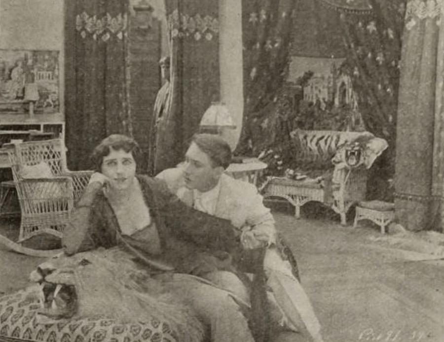 The Haunted Manor scene