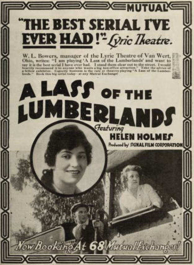 A Lass of the Lumberlands scene