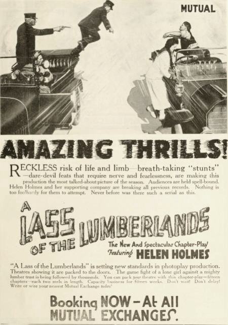 A Lass of the Lumberlands scene