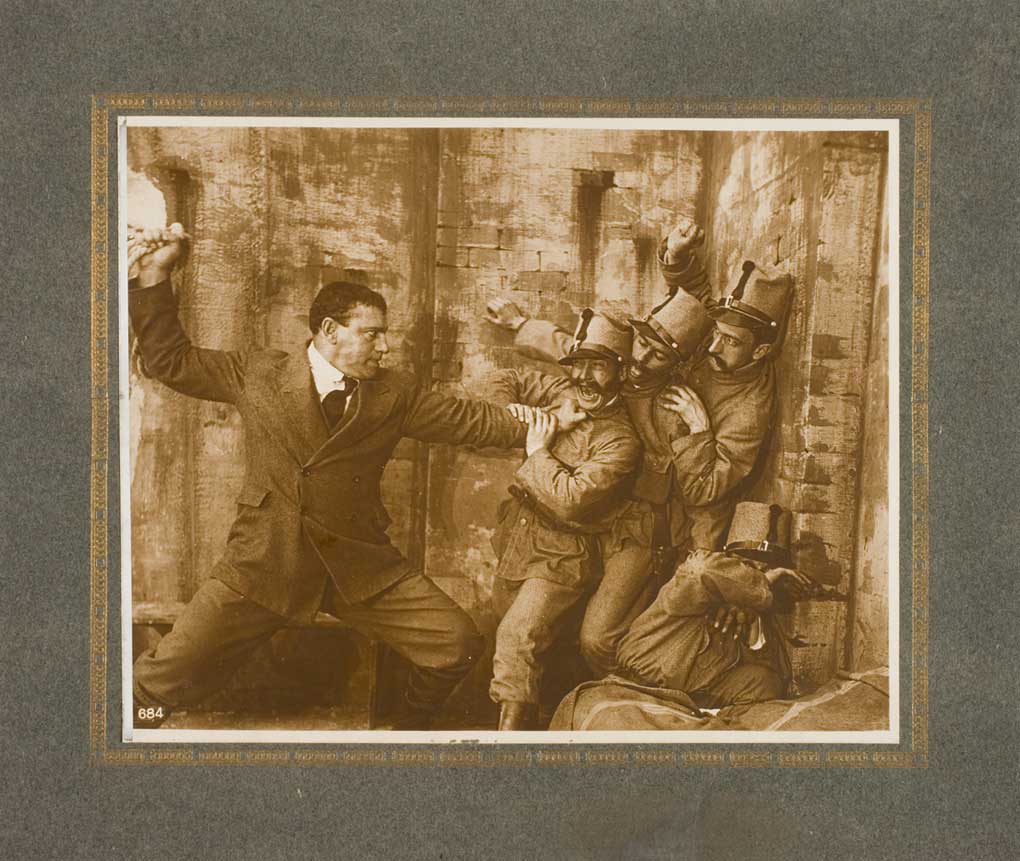 The Warrior scene