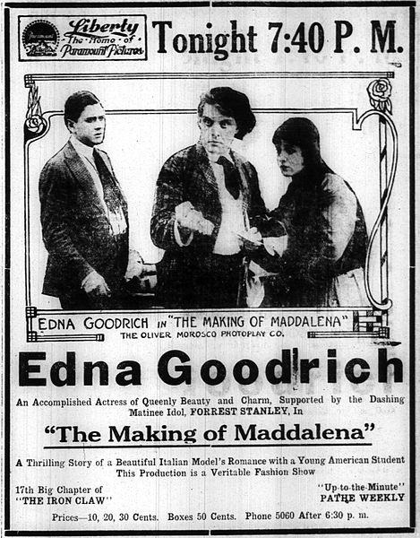 The Making of Maddalena scene