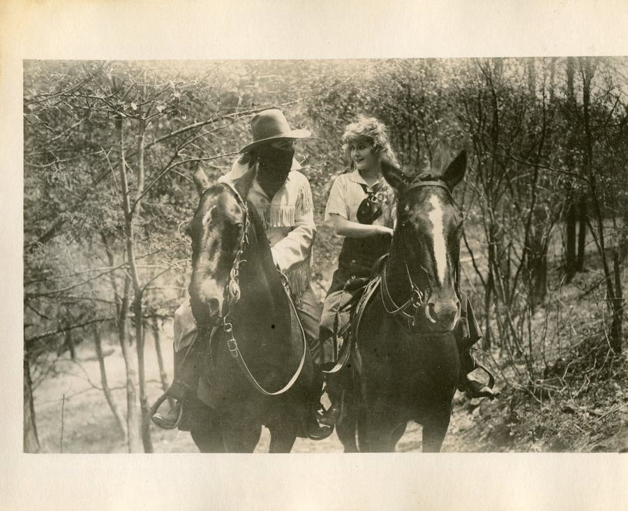 The Masked Rider scene
