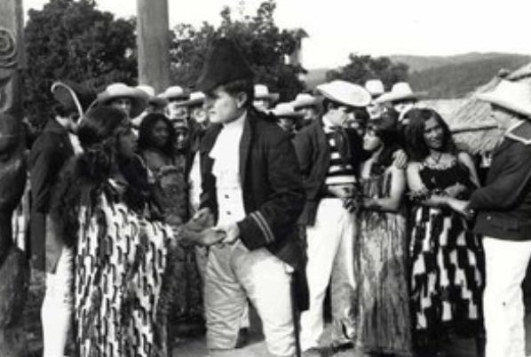The Mutiny of the Bounty scene