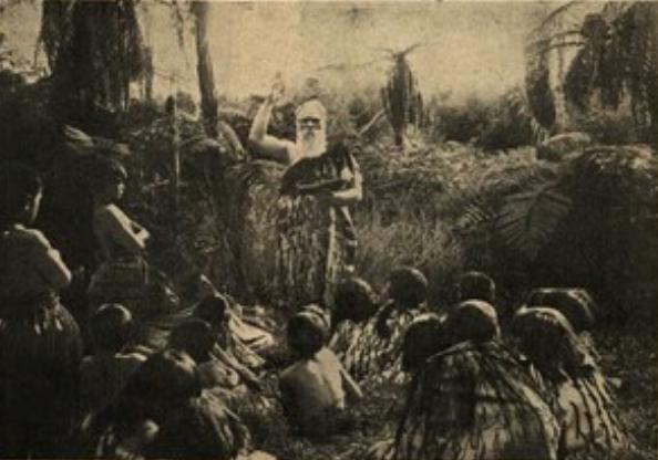 The Mutiny of the Bounty scene