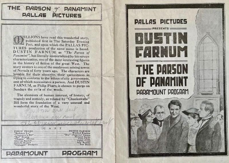 The Parson of Panamint photo